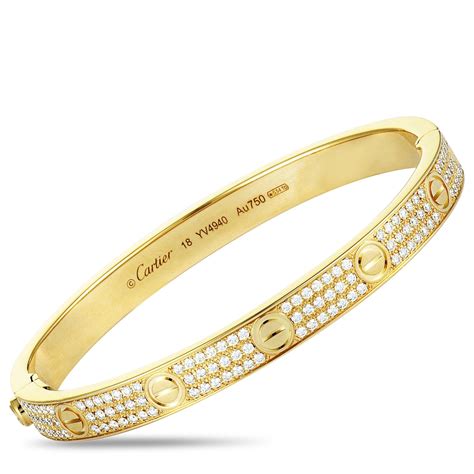 bracelet cartier diamant occasion|cartier all diamond bracelet price.